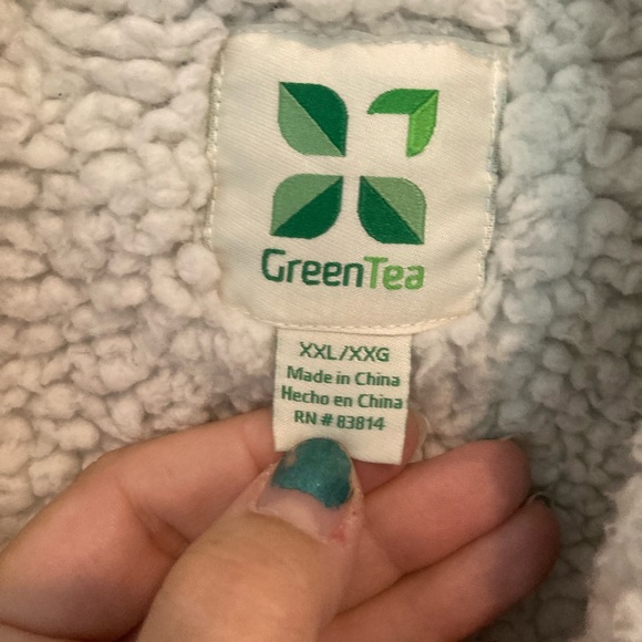 GreenTea Waterfall Sweater - Picture 2 of 4